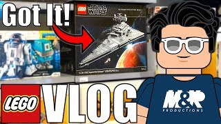 Buying a $700 LEGO Set At The LEGO Store! 50% OFF LEGO Star Wars! | MandRproductions LEGO Vlog!