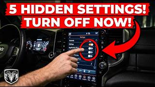 These 5 HIDDEN RAM 1500 Settings Are DESTROYING Your Engine Right Now Turn Them OFF!