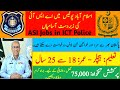 Latest Islamabad Police Jobs 2022 | ASI Jobs | ICT Police Jobs 2022 | Govt Jobs