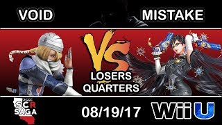 2GGC: SCR Saga - CLG | VoiD (Sheik) Vs. EMG | Mistake (Bayonetta) - Losers Quarters