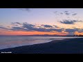 お家でまったり夕焼けの海の景色と波の音 3時間 wave sound asmr 睡眠