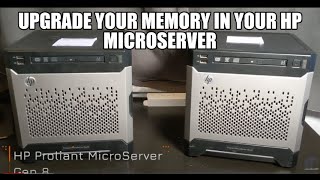 How to upgrade the memory in your HP Microserver Gen 8