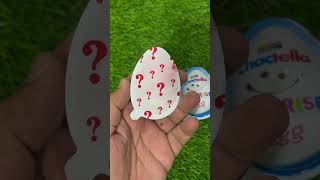 ASMR Choctella Surprise Egg Open #asmr #satisfying #yummykinder #chocolate #asmrcandy #shorts