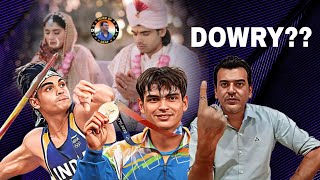 How much 'dowry' did Neeraj Chopra's family take from Himani Mor's parents?