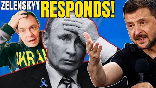 GAME OVER!! Zelenskyy SCHOOLS Putin on Negotiations and US Military Aid