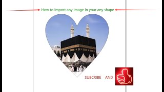 In this video you will learn how to insert any pic in your any shape in coreldraw