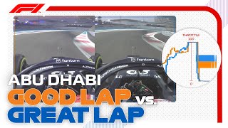 Good Lap Vs Great Lap with AlphaTauri | 2022 Abu Dhabi Grand Prix | Workday