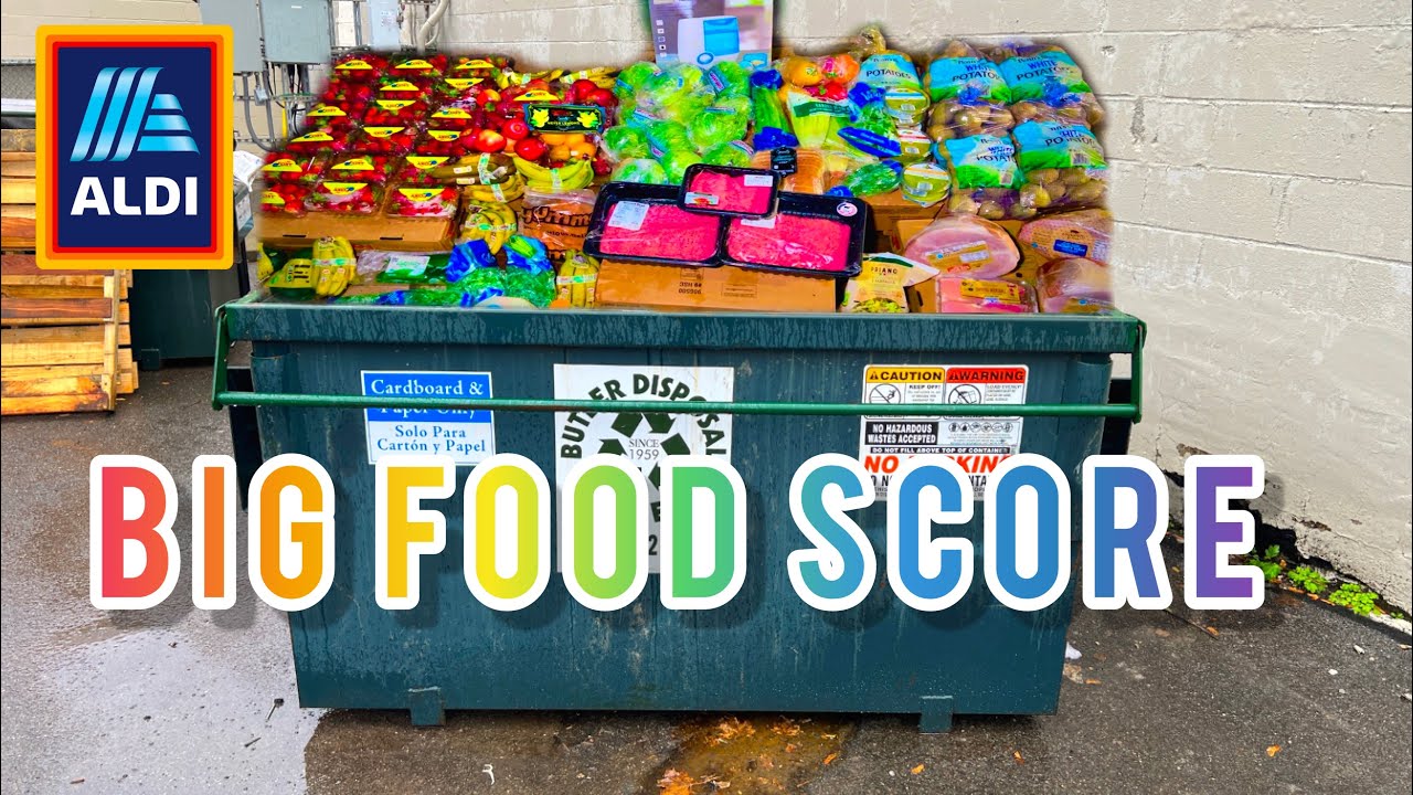 Dumpster Diving Aldi 376 Youtube