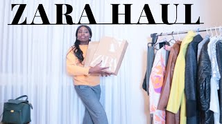 ZARA  TRY ON HAUL || shop on a bought pt2|| holiday outfit new in