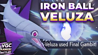 Iron Ball VELUZA OHKOs Anything! | Pokemon Scarlet \u0026 Violet Ranked VGC 2023