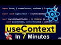 useContext React Hooks in EASIEST Way | React Context Hooks Tutorial #3