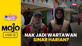 Peluang jadi wartawan di booth Sinar Harian