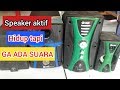 Memperbaiki speaker aktif suara kecil