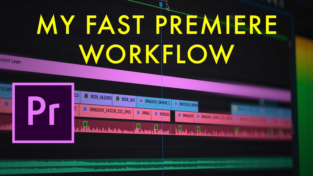 My FAST Workflow For Premiere Pro CC Editing: Tutorial - YouTube