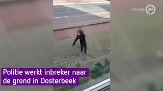 Heftige beelden van de arrestatie in Oosterbeek