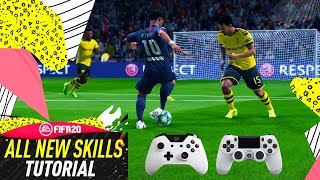 FIFA 20 ALL NEW INSANE SKILLS - LEARN THE NEW OVERPOWERED LISTED & HIDDEN MOVES!
