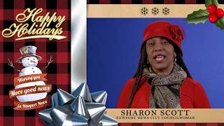 Newport News City Councilwoman Sharon Scott Holiday Greetings