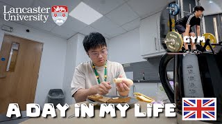 A day in my life as a Lancaster University student. First time in UK 🇬🇧 【VLOG】