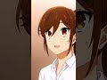 he is super embarrassed 😳 horimiya sugoi anime