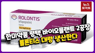 한미약품, 롤론티스 FDA 승인…공장 가동률에 미치는 영향은