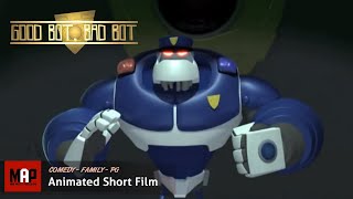 Funny Robots CGI 3D Animated Short Film ** GOOD BOT, BAD BOT ** by Ringling College