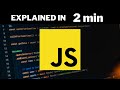How Javascript Works | For Dummies in 2 minutes