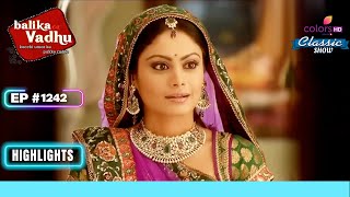 Sumitra ने Anandi के साथ बिताया अच्छा Time | Balika Vadhu | बालिका वधू | Highlight | Ep. 1242