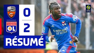 Résumé FC Lorient - OL | Ligue 1 (J25) | Olympique Lyonnais