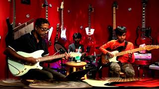 Mukkala Mukkabala - Live Guitar Instrumental Cover by Pravin