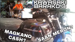 PAGBILI NG KAWASAKI BARAKO 3 @STA. MARIA BULACAN(VLOG#87)#motorcycle #newmotorcycle