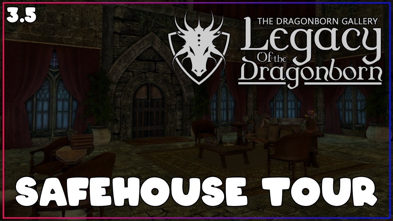 SAFEHOUSE TOUR - Let's Play Modded Skyrim In 2021 (LOTD) #3.5 - YouTube