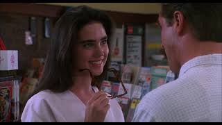 Jennifer Connelly Flirting With Don Johnson - The Hot Spot (1990) HD