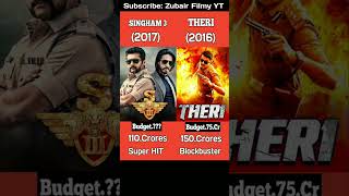 SINGHAM 3 Vs Thalapathi Vijay Movie Comparison Box Office #shorts