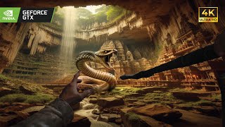 The Giant Snake Escape™ Is Stressful And Amazing In 4K| Indiana Jones And The Great Circle