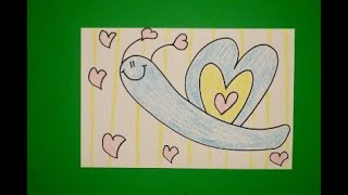 Let's Draw a Valentine Snail!