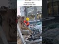 pranks at the construction site