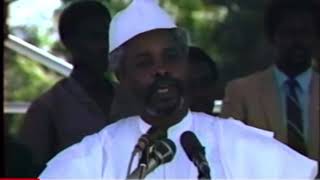 HOMMAGE AU PRÉSIDENT TCHADIEN HISSEIN HABRÉ