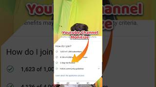 Monitization Apply in 2023💲How to Monetize YouTube Channel 2023