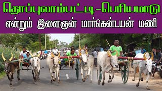 ETSS reckla race - தொப்புலாம்பட்டி (பெரியமாடு-24.07.2022) bulls race