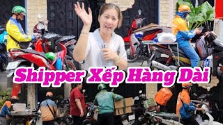 Tin Nóng Chiều 23/1 Thấy Cảnh Shipper Xếp Hàng Giao Cho Khách Vậy Mà Có Người Bảo Hồng Loan Bán Ế