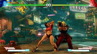 StreetFighterV laura介紹、基本拳腳、V系統