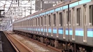 E231系800番台東西線妙典行き（K1）西葛西入線