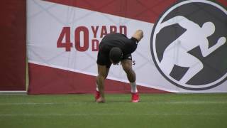 Combine 2017: Nate Behar 40 Yard Dash