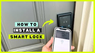 How to Install Smart Lock on Front Door | Schlage Encode Plus