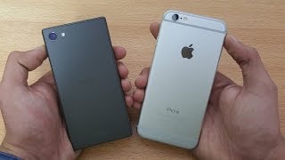 Sony Xperia Z5 Compact vs iPhone 6S  - Speed & Camera Test (4K)