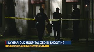 12-year-old hospitalized after accidental shooting at St. Petersburg apartment complex