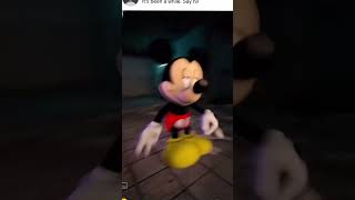 Gru found Mickey Mouse!!  #mychannel #meme #funny #mememusic