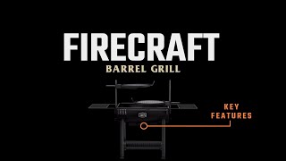 Firecraft Barrel Grill - Key Features | Oklahoma Joe's®️