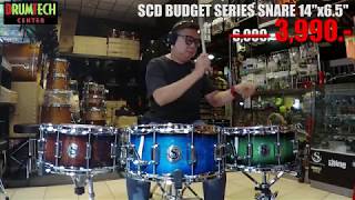 รีวิวเสียงสแนร์ SCD BUDGET SERIES SNARE 3 สี 3 สไตล์