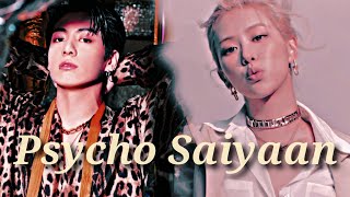 req 💜 || Psycho Saiyaan || Rosé and Jungkook edit || korean mix Hindi songs 💗